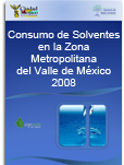 Consumo solventes ZMVM 2008